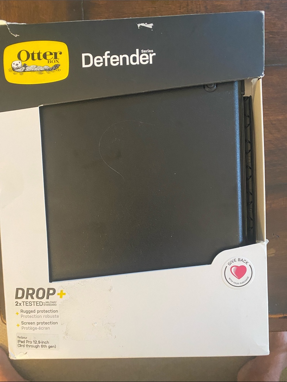 OtterBox Defender Series Rugged Black Tablet Case